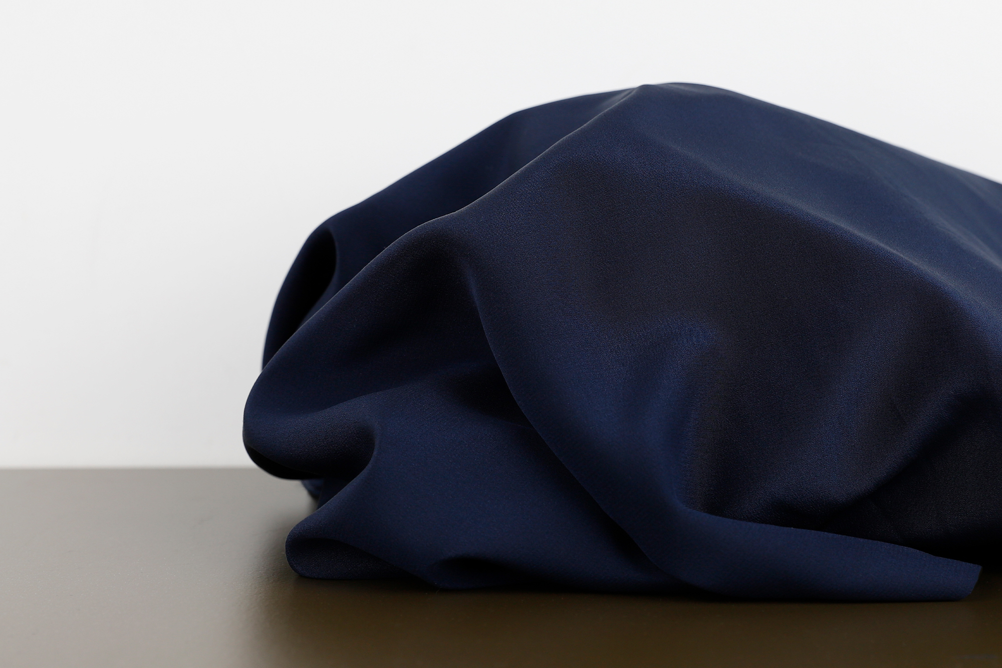 Blue Silk Deadstock Scrunch