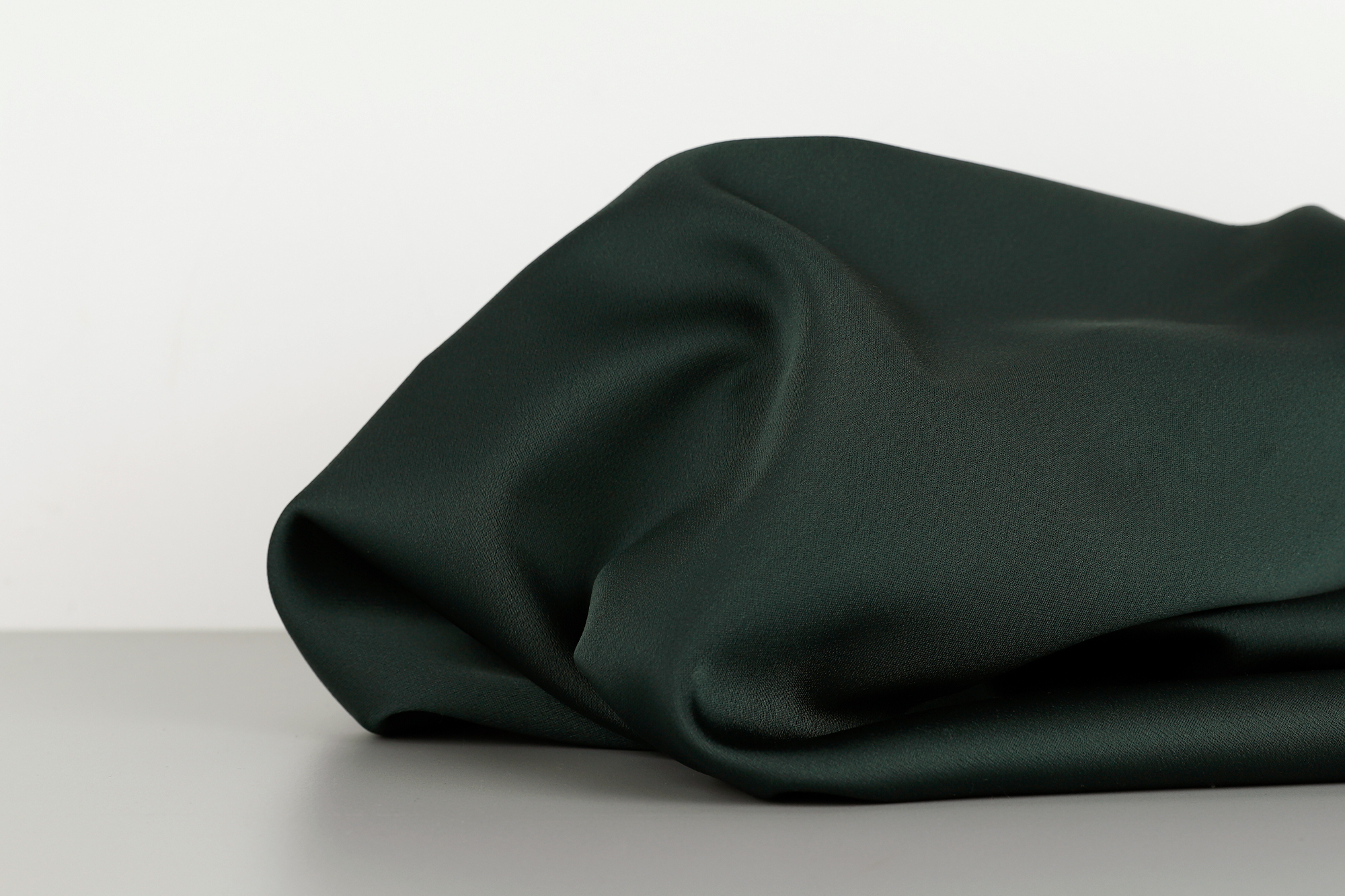 Green Viscose Deadstock Scrunch